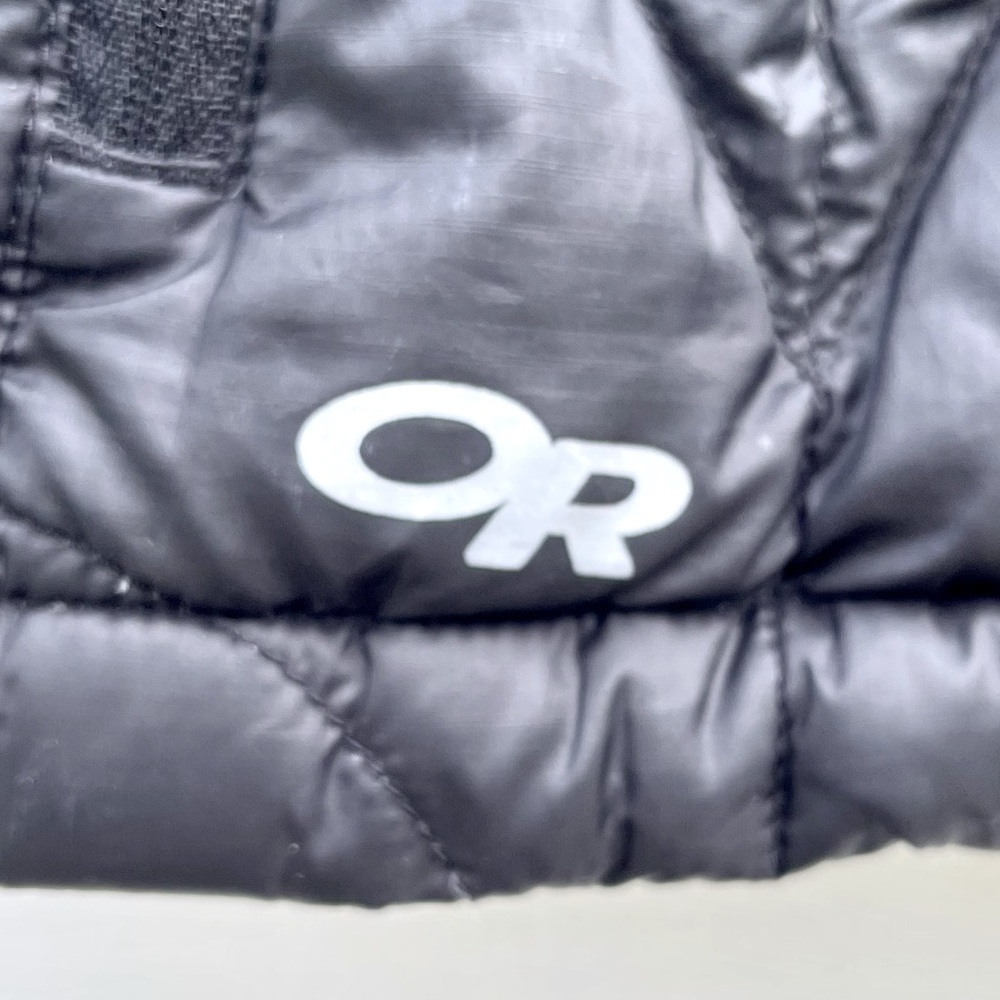 Outdoor Research Black Hooded Down Vest- SP - Picture 4 of 10